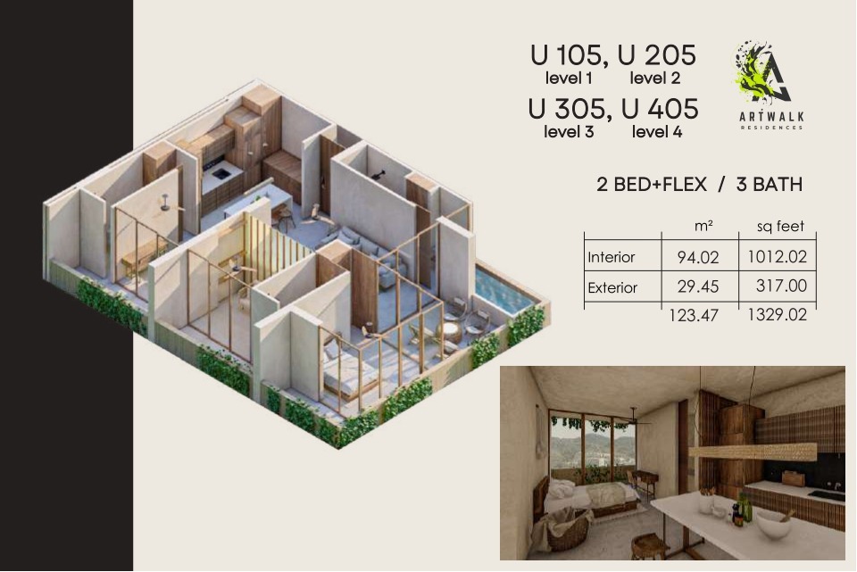 U-105 Floorplan